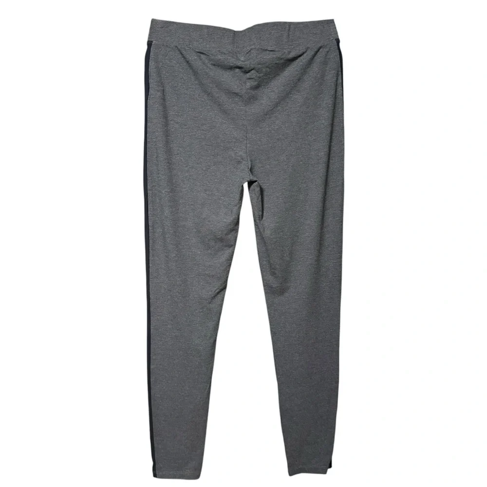 The White Company Side Stripe Lounge Leggings Size Medium Charcoal Black NWT - Picture 3 of 7